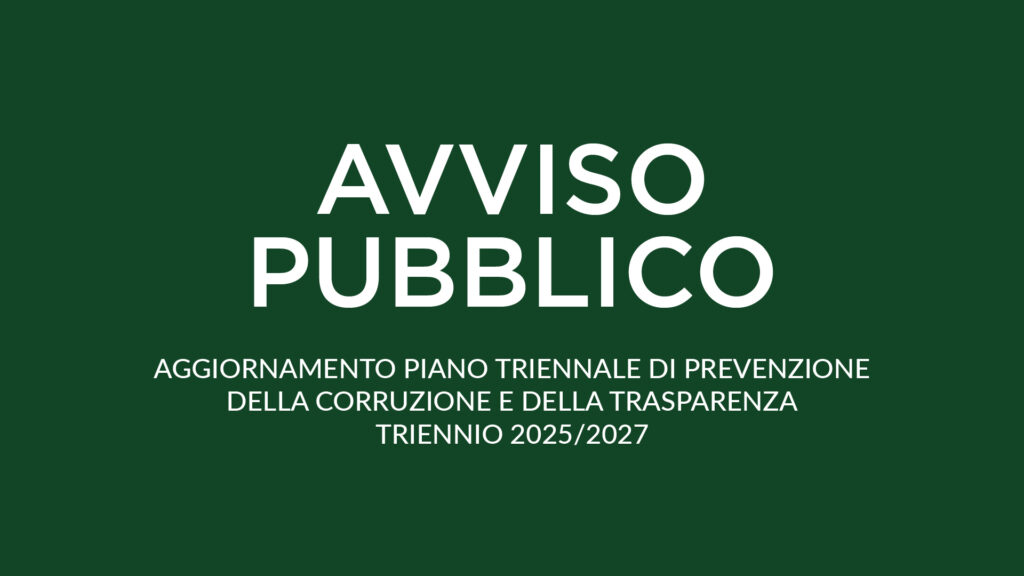 Piano triennale per la prevenzione della corruzione e della trasparenza del Comune di Ucria per il triennio 2025/2027